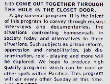 program blurb