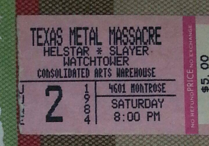 slayer ticket stub